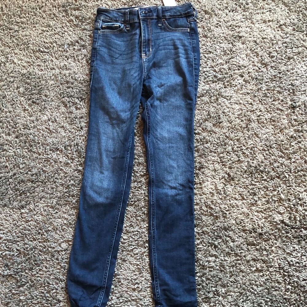 Hollister high rise super skinny jeans